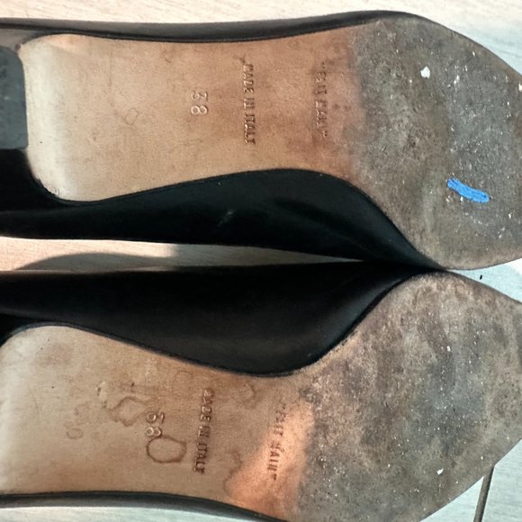 Vintage Celine Leather Round Toe Low Heel Classic Pump - Picture 5 of 6